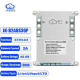 JK SMART BMS 12v 24v 48v Active Balance 7S to 24S 40A to 200A Lifepo4 Lithium ion  32700 21700 18650