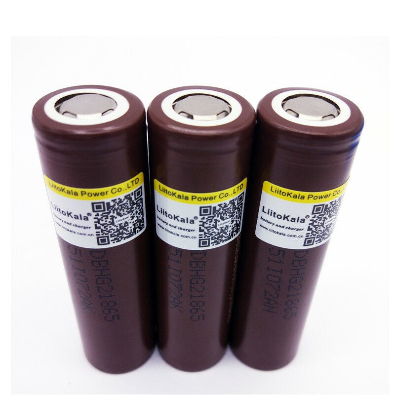 LiitoKala HG2 18650 3000mah 25A lithium ion battery – powercentral