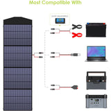 Allpowers 200w 400W foldable solar panel Waterproof IP67 18V Polycrystalline Solar Panel Camping