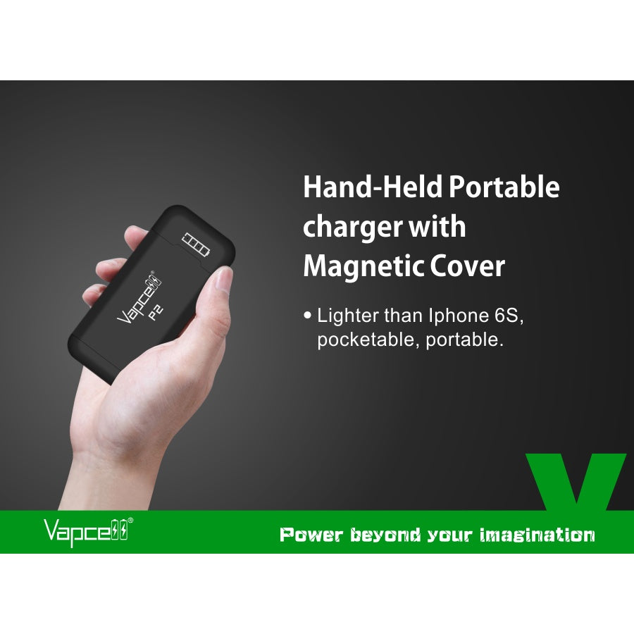 VAPCELL Q2S Charger - 2-Bay Charger, Overcharge And Discharge And - View #9