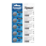 5 x Tipsun CR1220 CR1616 CR1620 CR1632 CR2016 CR2025 CR2032 CR2430 CR2450 CR2477 Button Cell