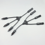 MC4 1000V 1500V Parallel Solar Panel Connector Y Branch 1 to (2,3,4) 1 x Male 1 x Female IP67 30A