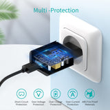 CHOETECH 18W Fast Charger Charging QC 3.0 Quick Charge Adaptor wall charger Huawei FCP Samsung Q5003
