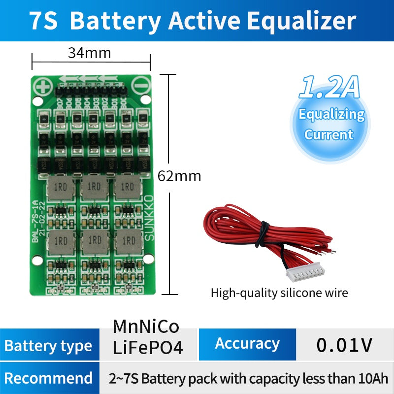 Sunkko Active balancer 12V 24V 36V 48V 60V 72V 4s 6s 10s 13s lithium l ...