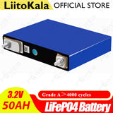 Great Power LiFePo4 3.2V 50AH Bolt 2C 100A battery lithium Battery for diy 12V 24V e bike solar