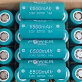 Power Central Tested LiFePO4 screw Flat type 6500 Brand New 2023 rechargeable 3.2V 32650 32700 battery manufactured by Tipsun