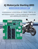 XJ-D444 4S  40A 12V 14.6V Motorcycle Starting BMS LifePO4 Battery