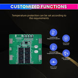 XJ-D444 4S  40A 12V 14.6V Motorcycle Starting BMS LifePO4 Battery