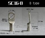 1 PC Tinned Copper Terminal lugs SC Series connector ring Solar lifepo4 SC2.5 SC4 SC150 14 to 0 AWG
