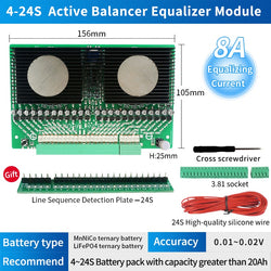 Sunkko Active balancer 4-24 5A 8A 12V 24V 36V 48V 60V lithium lifepo4 batteries 18650 32650