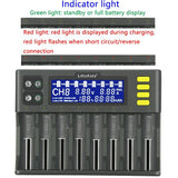 LiitoKala Lii-S8 Universal Battery Charger Lithium ion 18650