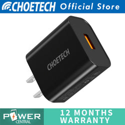 CHOETECH 18W Fast Charger Charging QC 3.0 Quick Charge Adaptor wall charger Huawei FCP Samsung Q5003