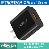 CHOETECH 18W Fast Charger Charging QC 3.0 Quick Charge Adaptor wall charger Huawei FCP Samsung Q5003