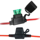 RR Car Auto 10A 15A 20A 30A Medium Size Waterproof Standard Blade Type Fuse Holder