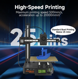 Kingroon 3d Printer  KP3S Pro V2 3D 350mm high speed Klipper Mainboard Linear Rails 200x200x200mm