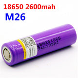 1 pc 100% original LiitoKala for M26 18650 2600mah 10A li-ion rechargeable battery