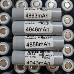 Tested EVE 50E 21700 4850mAh 29V 33V 18650 3200mAh 8.4A 10A Lithium Ion Grade A