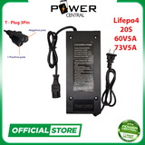 Power Central Lifepo4 Charger 72V 60V 48V 36V 24V 12V 10A 5A battery Charger 24S 20S 16S 12S 8S 4S