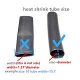 3:1 Heat Shrink Tube w/ Glue Dual Wall Tubing waterproof 1.6mm to 25.4mm Diameter Adhesive