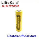 1PCS LiitoKala Lii-King6000 21700 6000mAh 40A RechargeableHigh discharge Battery fits