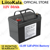 LiitoKala 12v 200ah 150ah 120ah 50ah lifepo4 Solar 12.8V battery solar battery pack Rechargeable