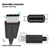 CHOETECH USB Type C Cable (USB-C to USB-A) Fast Charge