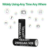 1PC Vapcell  AA 3360 AAA 1100mAh 1.2v NI MH Rechargeable Battery P11 V28 W33