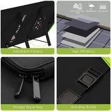 Allpowers 200w 400W foldable solar panel Waterproof IP67 18V Polycrystalline Solar Panel Camping