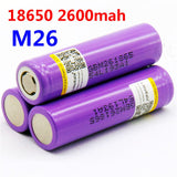 1 pc 100% original LiitoKala for M26 18650 2600mah 10A li-ion rechargeable battery