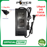 Power Central Lifepo4 Charger 72V 60V 48V 36V 24V 12V 10A 5A battery Charger 24S 20S 16S 12S 8S 4S