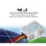 ELEJOY 14.6V Lifepo4 MPPT Solar Charge Controller 99% MPPT Efficiency Solar Battery Charger