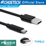 CHOETECH USB Type C Cable (USB-C to USB-A) Fast Charge