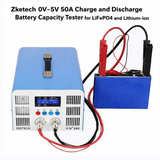 ZKETECH EBC-A50L 0V to 5V 50A Charge and Discharge Battery Capacity Tester