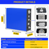 Cornex LiFePo4 3.2V 314AH 8000 lifecycle Battery Cornex-314ah GT314 for diy 12V 24V Solar Grade A