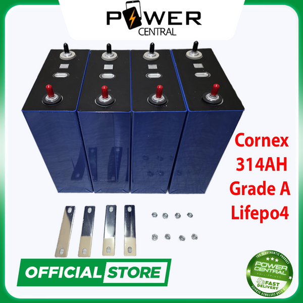 Cornex LiFePo4 3.2V 314AH 8000 lifecycle Battery Cornex-314ah GT314 for diy 12V 24V Solar Grade A