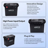 Licitti MAX 2000W AC 220V Battery Box Power Station for 12V300ah Lifepo4