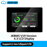Jikong JK BMS 4.3 V15 V19 3.2  LCD Touch Screenfor JK BMS active balancer