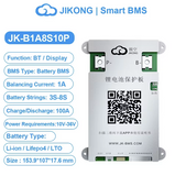 JK SMART BMS 3s to 8S 12v 24v 40A to 300AActive Balance 0.4A to 2A