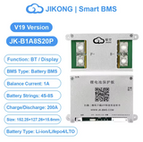 JK SMART BMS 3s to 8S 12v 24v 40A to 300AActive Balance 0.4A to 2A