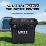 Licitti MAX 2000W AC 220V Battery Box Power Station for 12V300ah Lifepo4