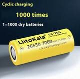 LiitoKala Lii-51S lii-52S 26650 26700 5100mAh 21A Battery 3.7V Li-ion Rechargeable Battery High discharge