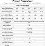 JK Inverter Smart BMS 8-16S 100A-200A RS485 CAN Active balancer 2A Solar Home Battery Storage system