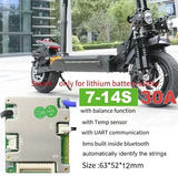 JBD Smart BMS DB24SA03 SP14S004 7S-24S 20 to 80A Lifepo4 Lithium ion Bluetooth 24V 48V 60V