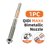 Qidi Max 4 Accessories Tungsten Bimetal hotend Nozzle PEI Dual Sided Silicone Sock