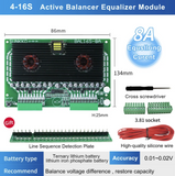 Sunkko Active balancer 4-24 5A 8A 12V 24V 36V 48V 60V lithium lifepo4 batteries 18650 32650