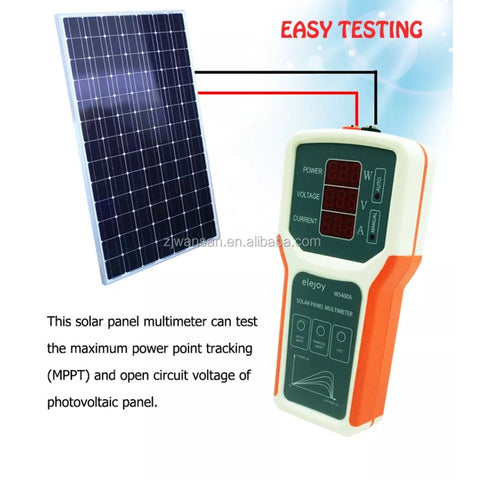 Solar Multireader ELEJOY solar panel tester smart MPPT 400w 800w 1600w solar multimeter ...