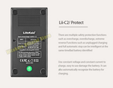 Liitokala Lii-C2 2A 2 Slot Smart Battery Charger 1.2V 3.7V 3.2V 3.85V AA AAA 18650 21700 lithium ion