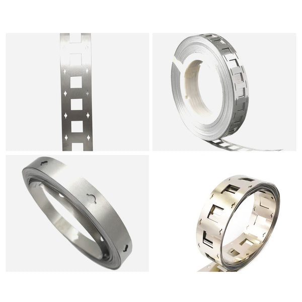 1 meter 3.3ft Tabbing wire Nickel Strip spot weld lifepo4 32650 26650 bolted flat type 34.5mm