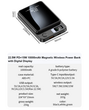 Technoamp 10000mAh 5000mAh Fast Wireless Power Bank 15w QC3.0 Super Charge Dash Charge USB C PD 18W