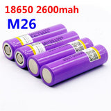 1 pc 100% original LiitoKala for M26 18650 2600mah 10A li-ion rechargeable battery